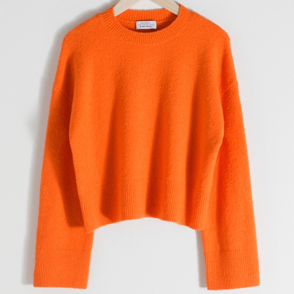 & Other Stories Cropped Sweater